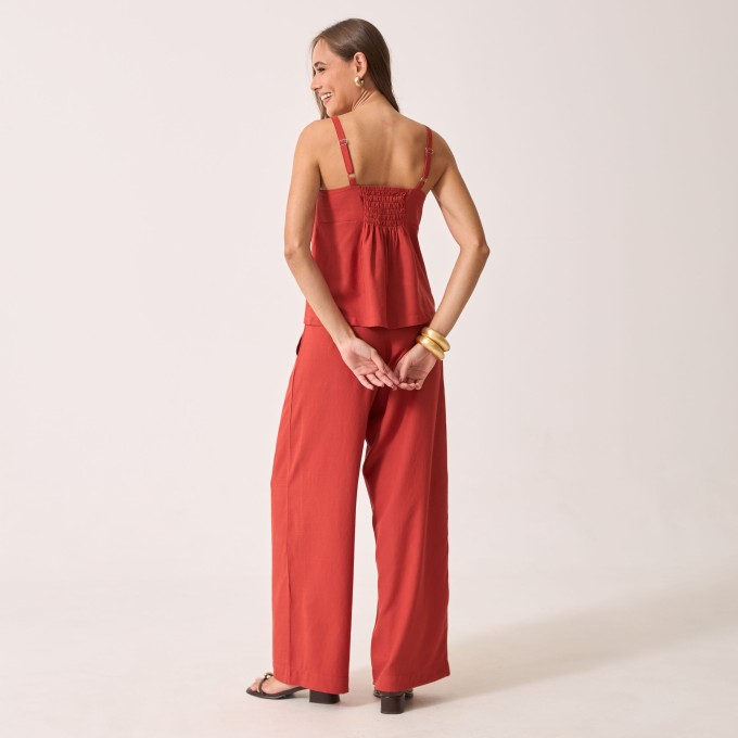 Blusa Crepe com Alças Antonella