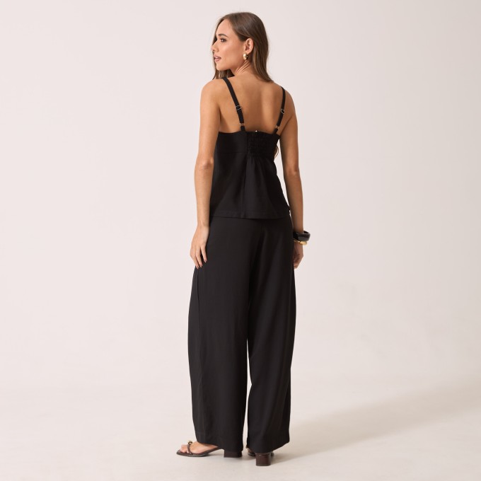 Blusa Crepe com Alças Antonella