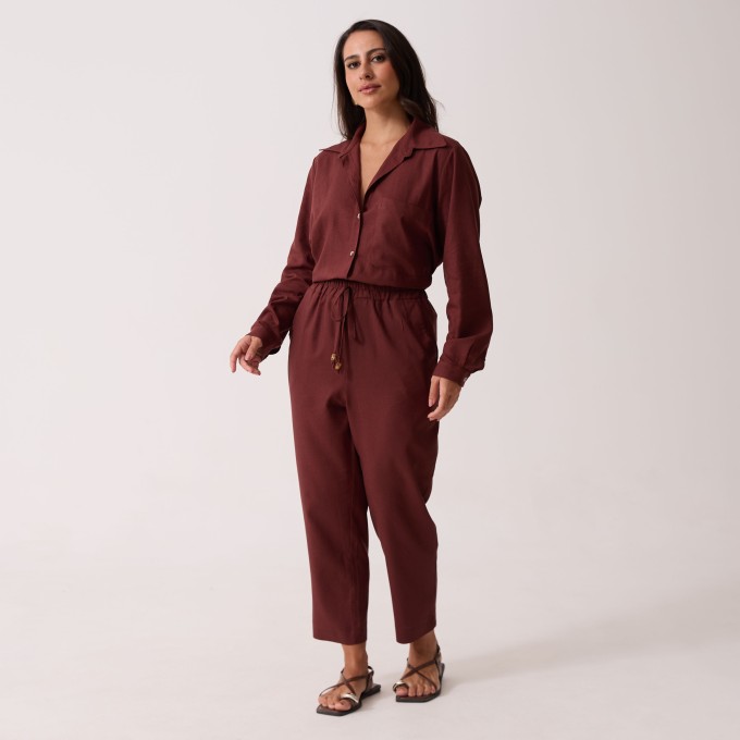 Camisa Viscolinho Jasmim