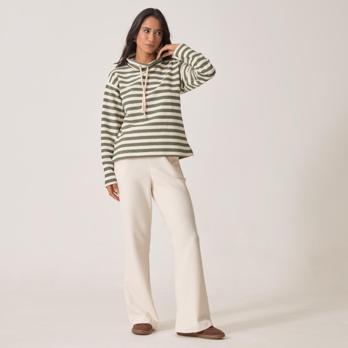 Blusa Moletom Listrada Michele