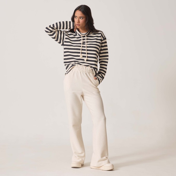 Blusa Moletom Listrada Michele