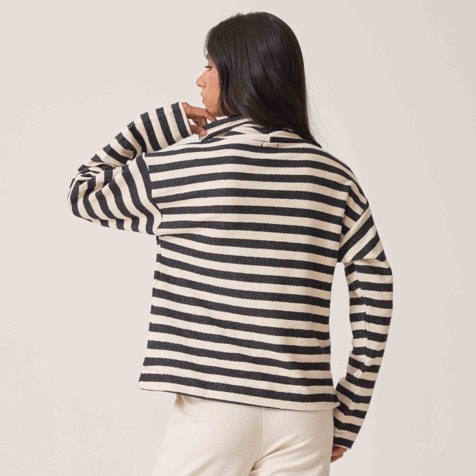 Blusa Moletom Listrada Michele