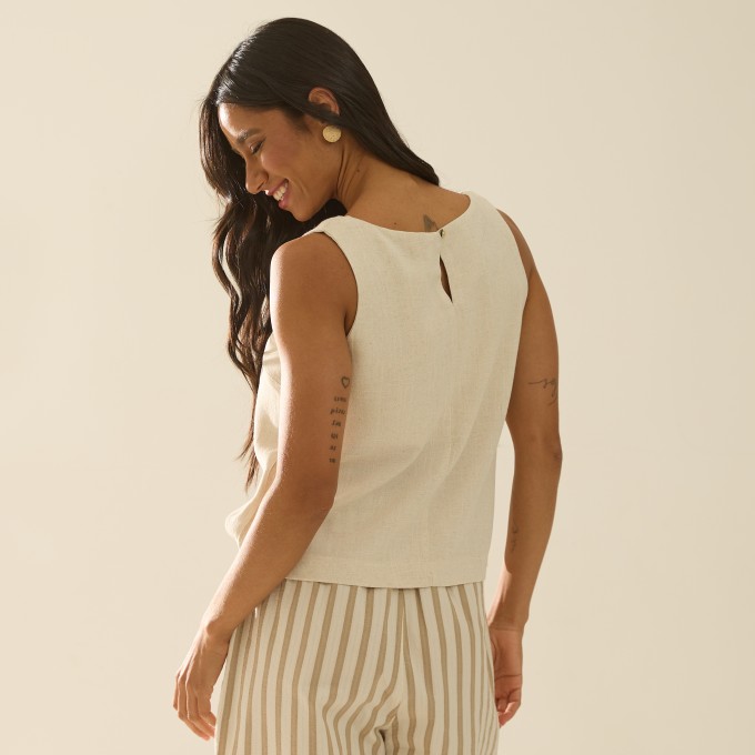 Blusa Tecido Maria Laura