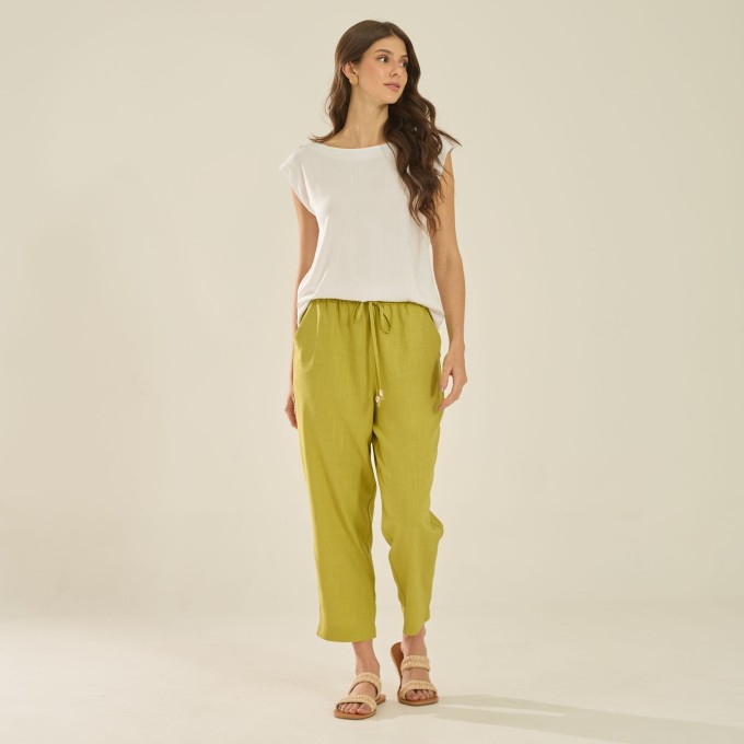 Blusa Viscolinho Ana Eliza