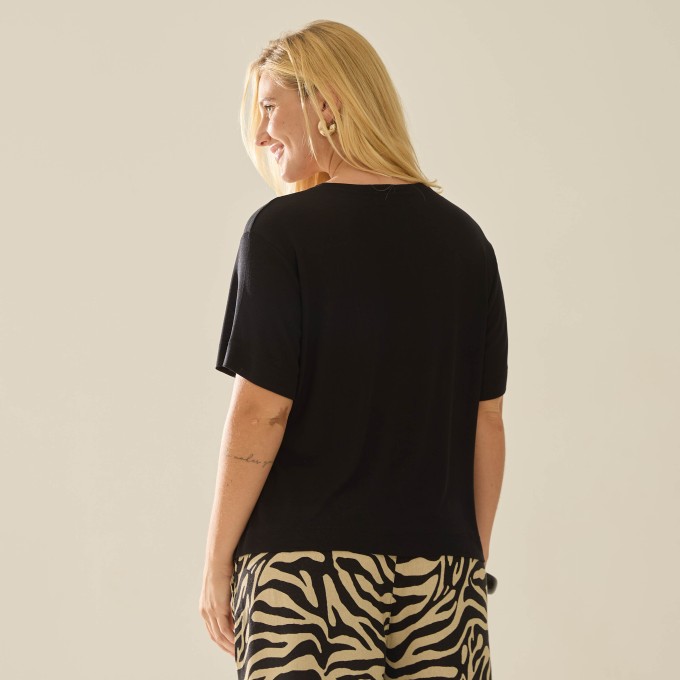 Blusa Malha Tricot Aylla