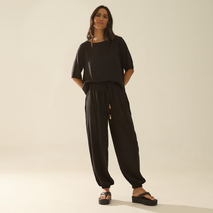 Calça Viscolinho Maria Julia