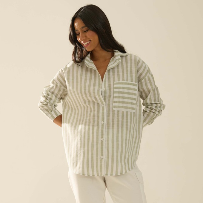 Camisão Listrado Vivian