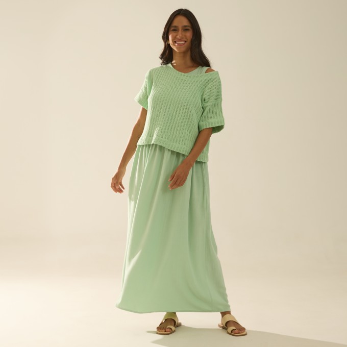 Blusa Malha Tricot Mia