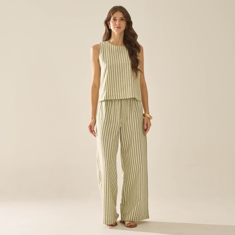 Calça Listrada Érika