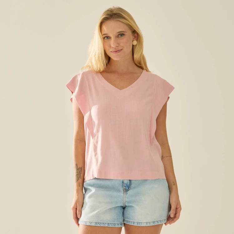 Blusa Viscolinho Vitória