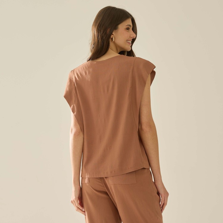 Blusa Viscolinho Vitória