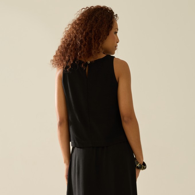 Blusa De Tecido Leandra