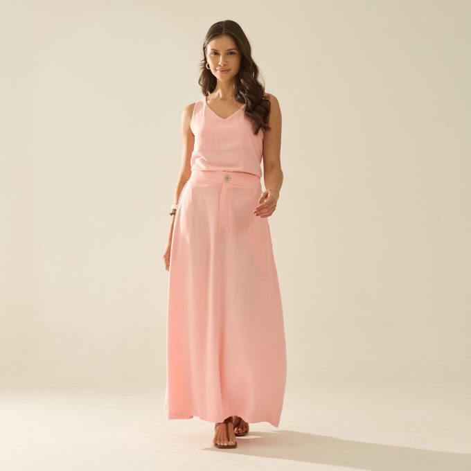 Blusa De Tecido Leandra