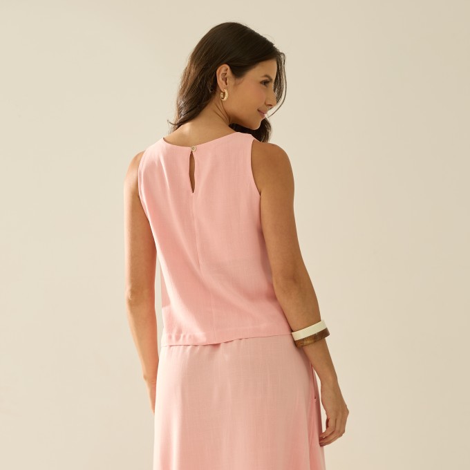Blusa De Tecido Leandra