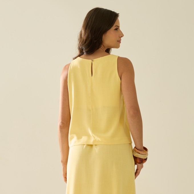 Blusa De Tecido Leandra