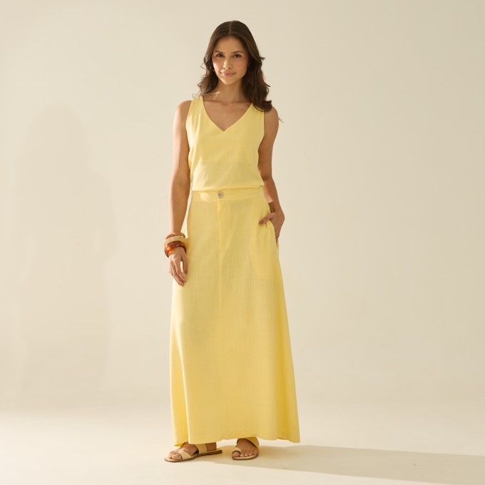 Blusa De Tecido Leandra