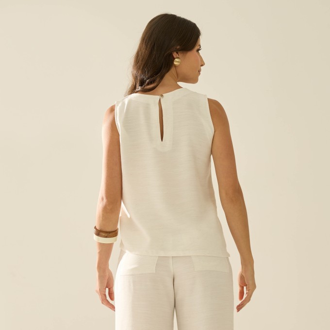 Blusa Linho Tenille
