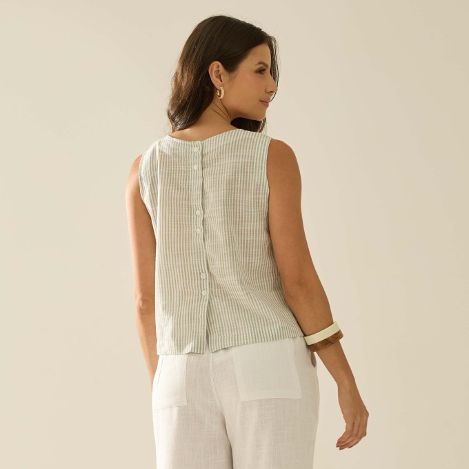 Blusa Listrada Renata - Listras Finas