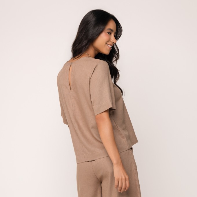 Blusa Viscolinho Letícia