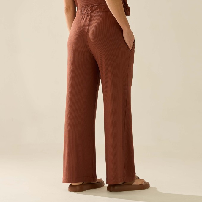 Calça Canelado Olivia