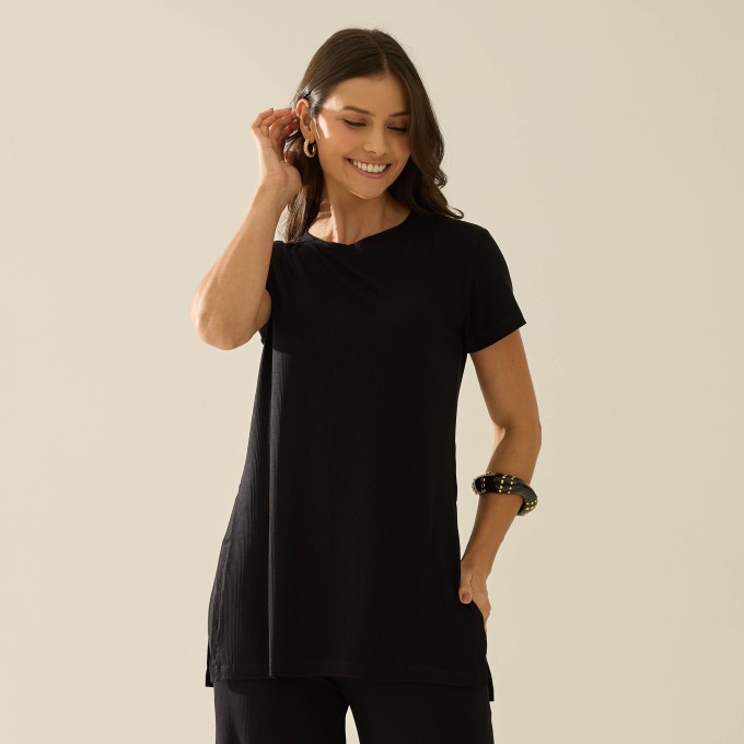 Blusa Canelado Melinda