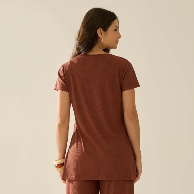 Blusa Canelada Melinda