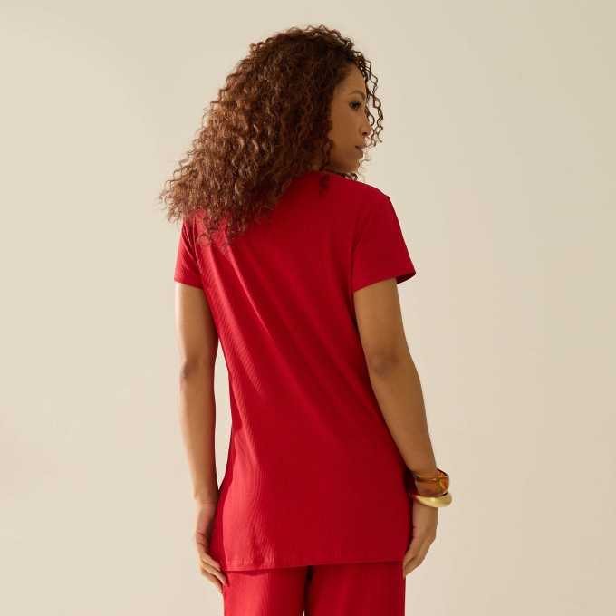 Blusa Canelada Melinda