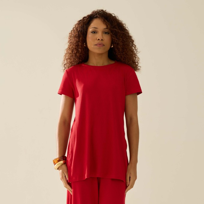 Blusa Canelada Melinda