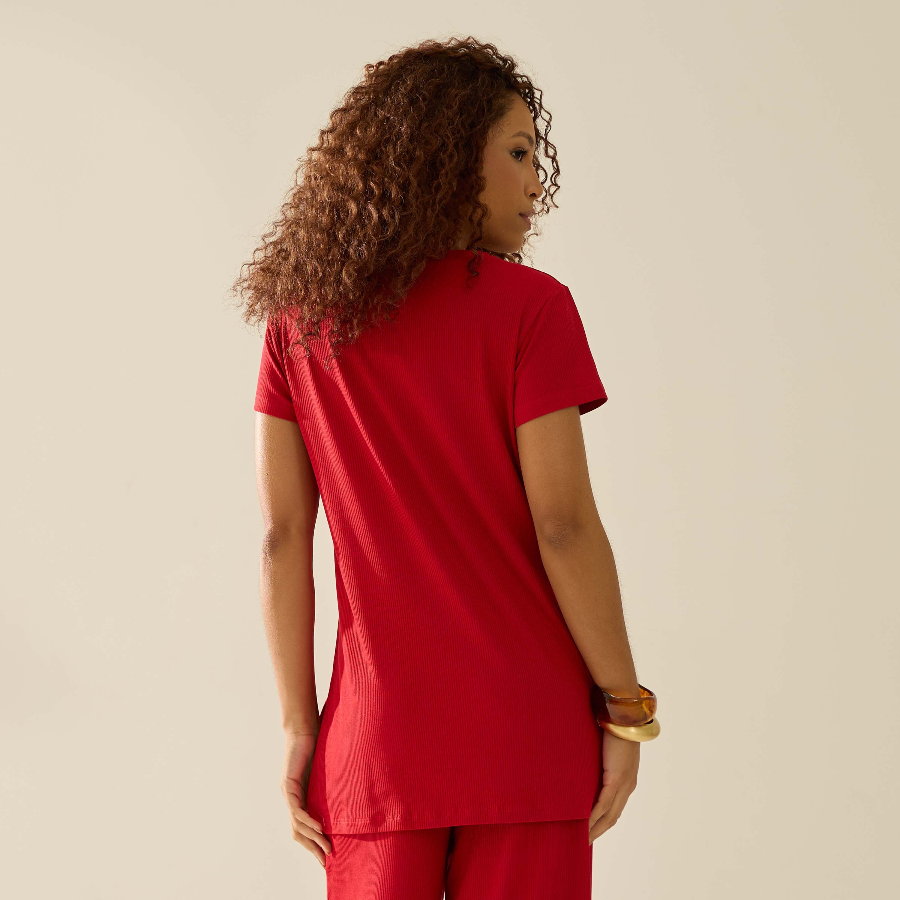 Blusa Canelada Melinda