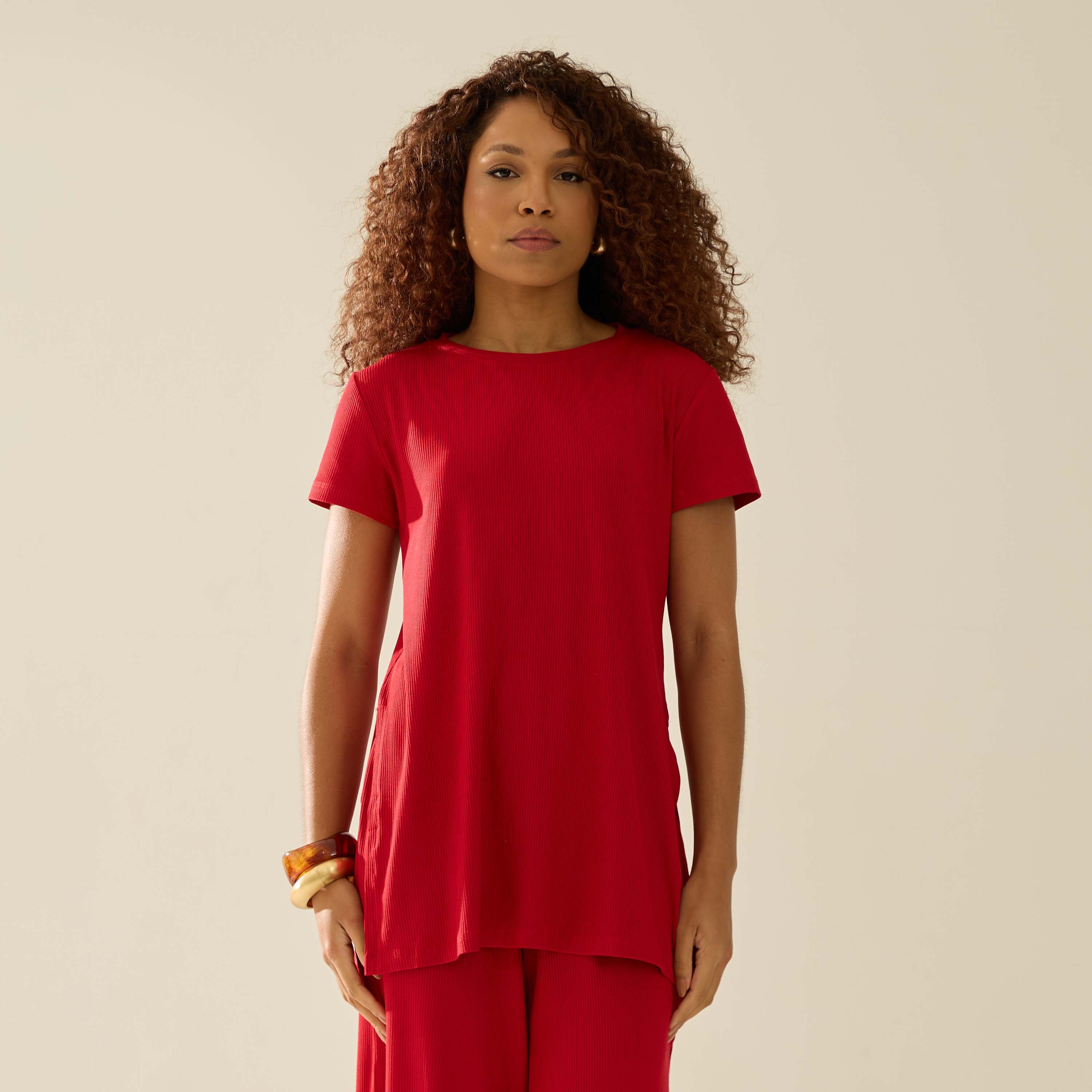 Blusa Canelada Melinda