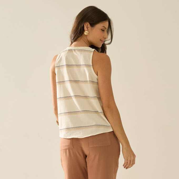 Blusa Listrada Nicoly